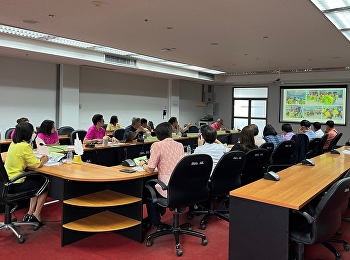Attend the meeting Senior School Network
Working Group Samut Songkhram Province,
No. 1/2024